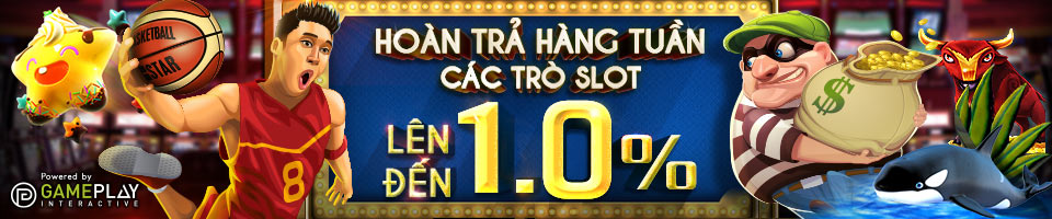 Hoàn trả tại Slot Game W88 lên đến 1%